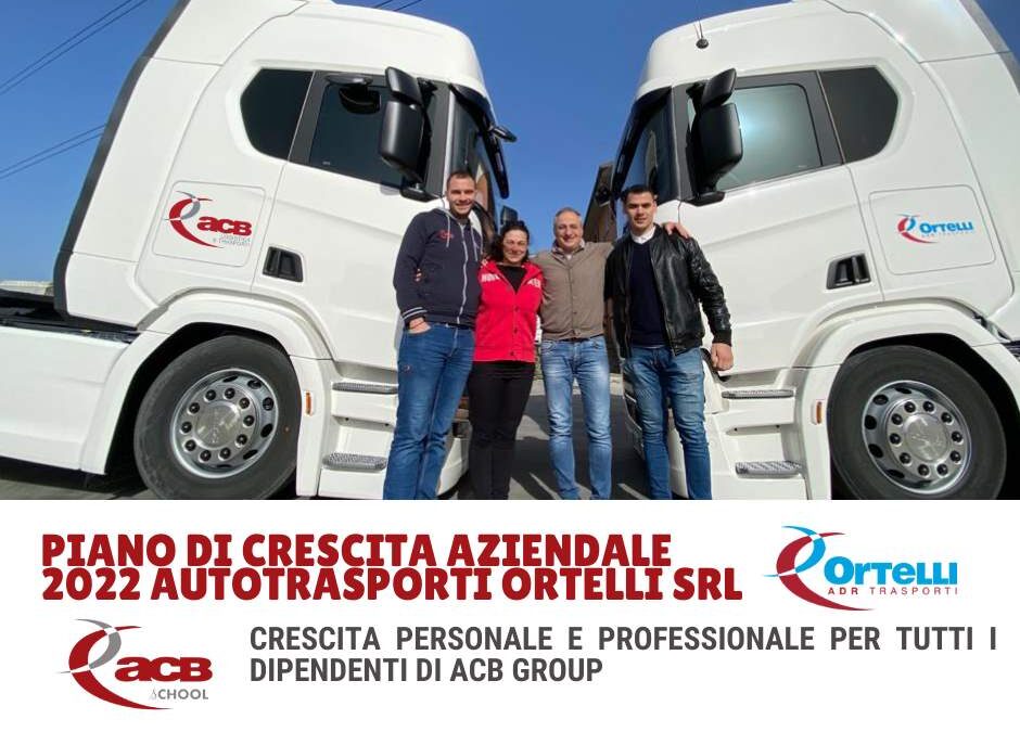 Autotrasporti Ortelli SRL e il piano di crescita 2022 di ACB GROUP